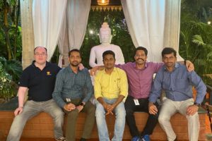 Amol Wakhare with Team